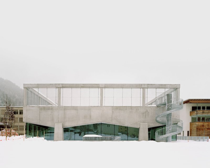 Dreifachturnhalle Schule, Davos Platz